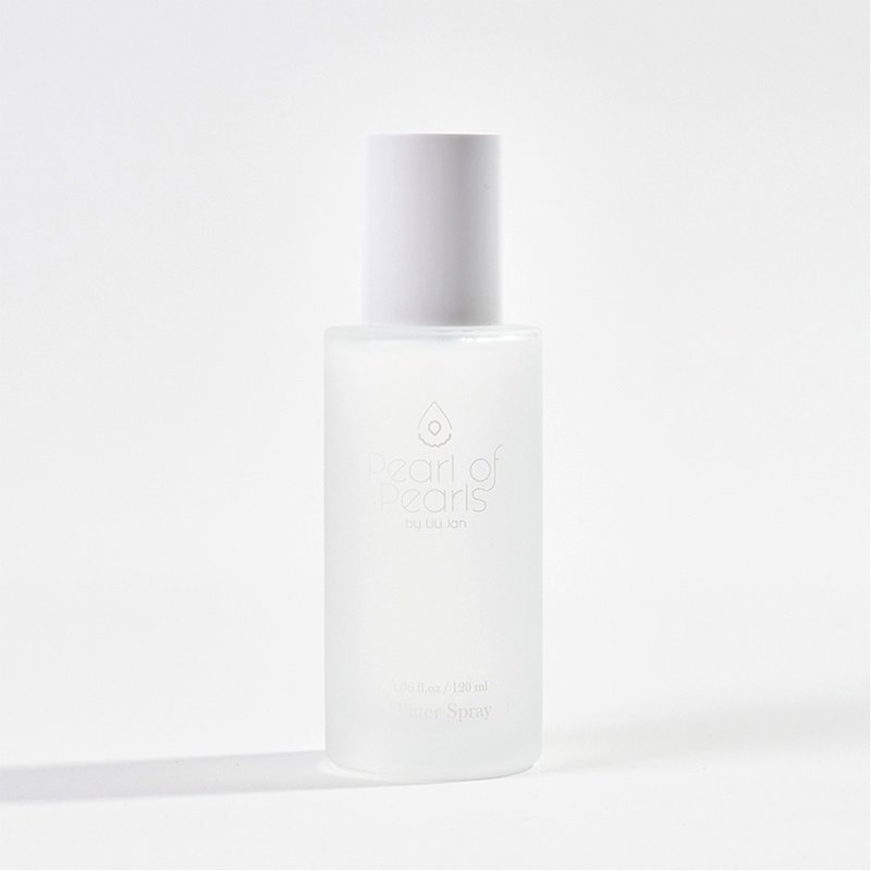 荣获国家品质金牌奖 -【迷人利百加】白珍珠醒肤保湿喷雾 120ml - 化妆水/喷雾 - 玻璃 白色