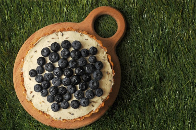 “爱吃鱼的狗”紫夜蓝莓甜派 - 咸派/甜派 - 新鲜食材 紫色