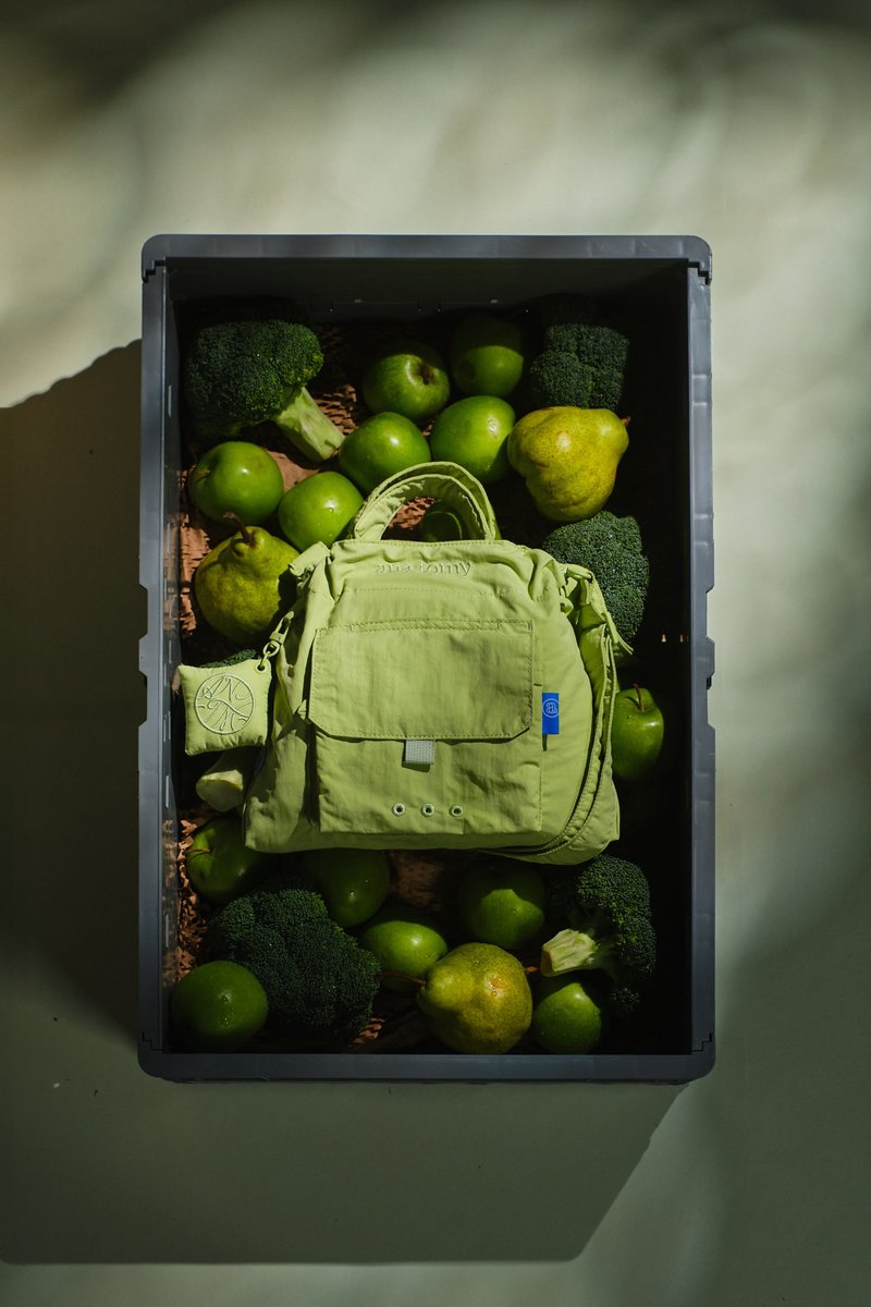 【礼物】No.8 City Bag— Pistachio 开心果   (Edition 1.5) - 侧背包/斜挎包 - 尼龙 