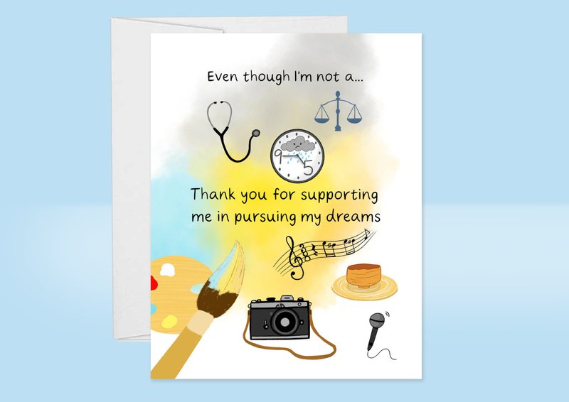 原创卡片 | 万用卡片 | 爸爸节卡 生日卡片 - 卡片/明信片 - 纸 