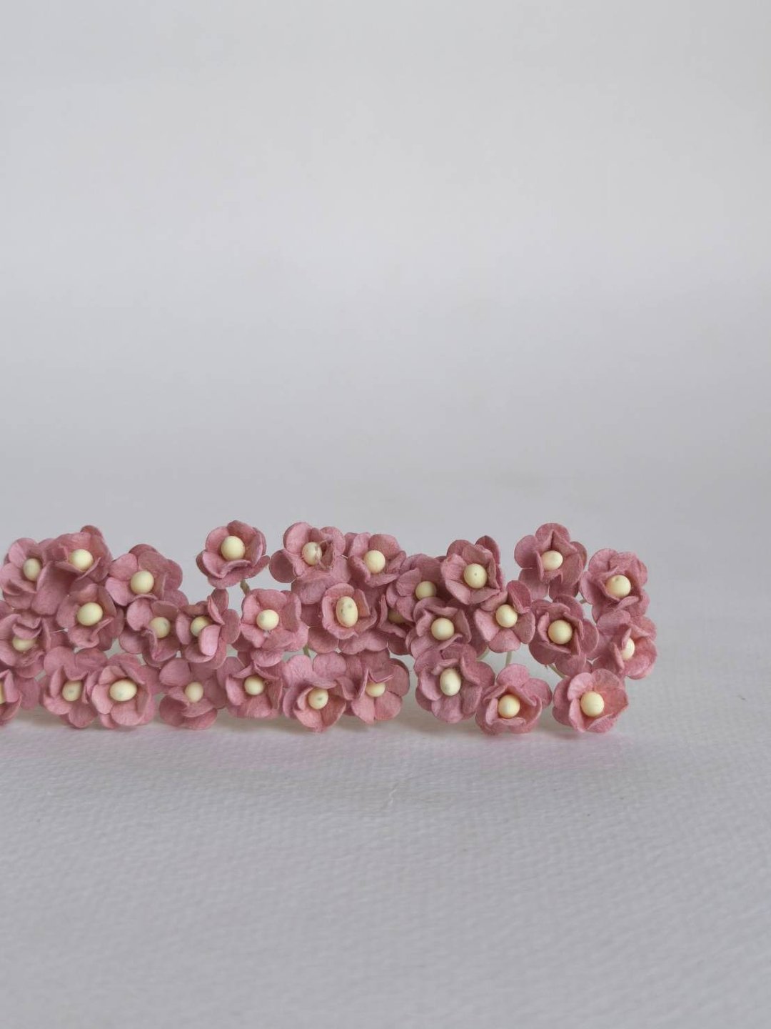 纸花，用品，100 件。加拿大海葵，尺寸 0.8 厘米，灰粉红色 - 其他 - 纸 粉红色