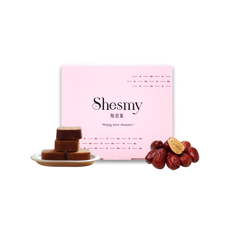 【暖宫秘方】Shesmy旭思蜜黑糖砖-桂圆红枣 - 茶 - 纸 粉红色
