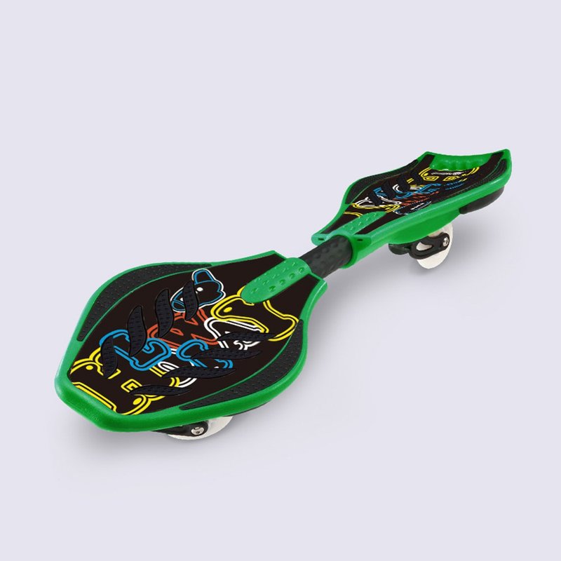 MIT台湾制 蛇板 绿色(附工具/背袋) 极限运动 户外休闲 亲子同乐 - 运动/健身用品 - 其他材质 绿色