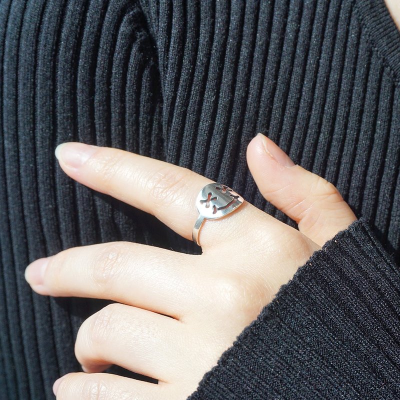 Pierrot 2022 环 - 戒指 - 纯银 银色