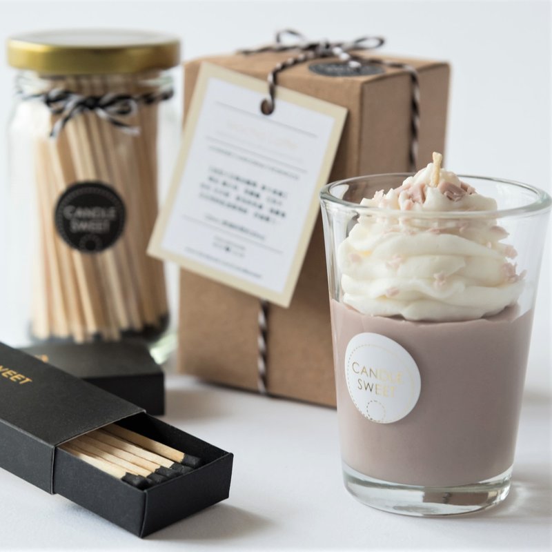 定制化超值组合蜡烛加长火柴(1罐+2盒)-暖心限量好礼组 - 香薰/精油/线香 - 蜡 