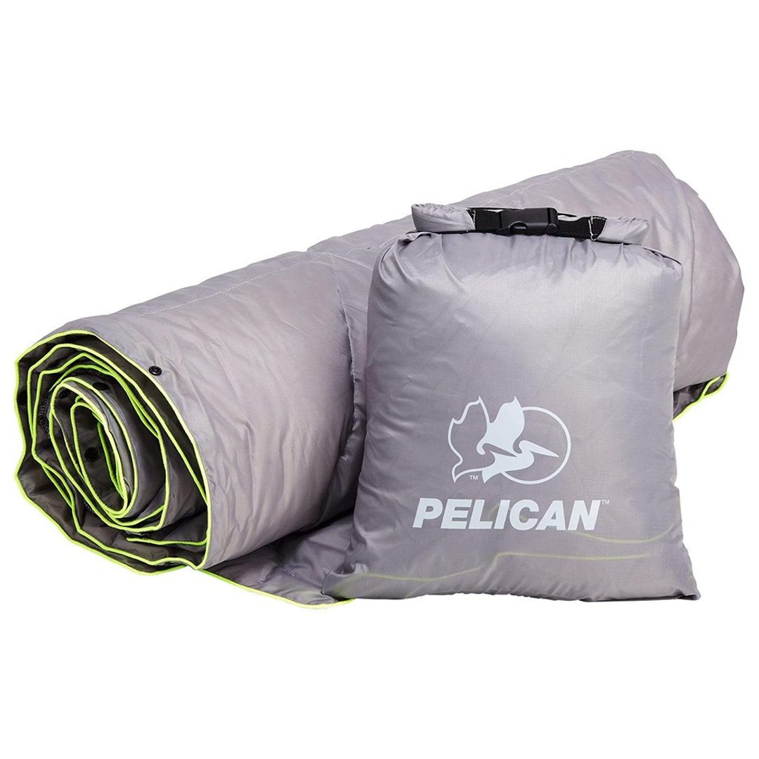 Outdoor户外系列 650 Fill 可折收羽绒保暖轻量毯 - 雪狼灰 - 露营用品 - 其他材质 