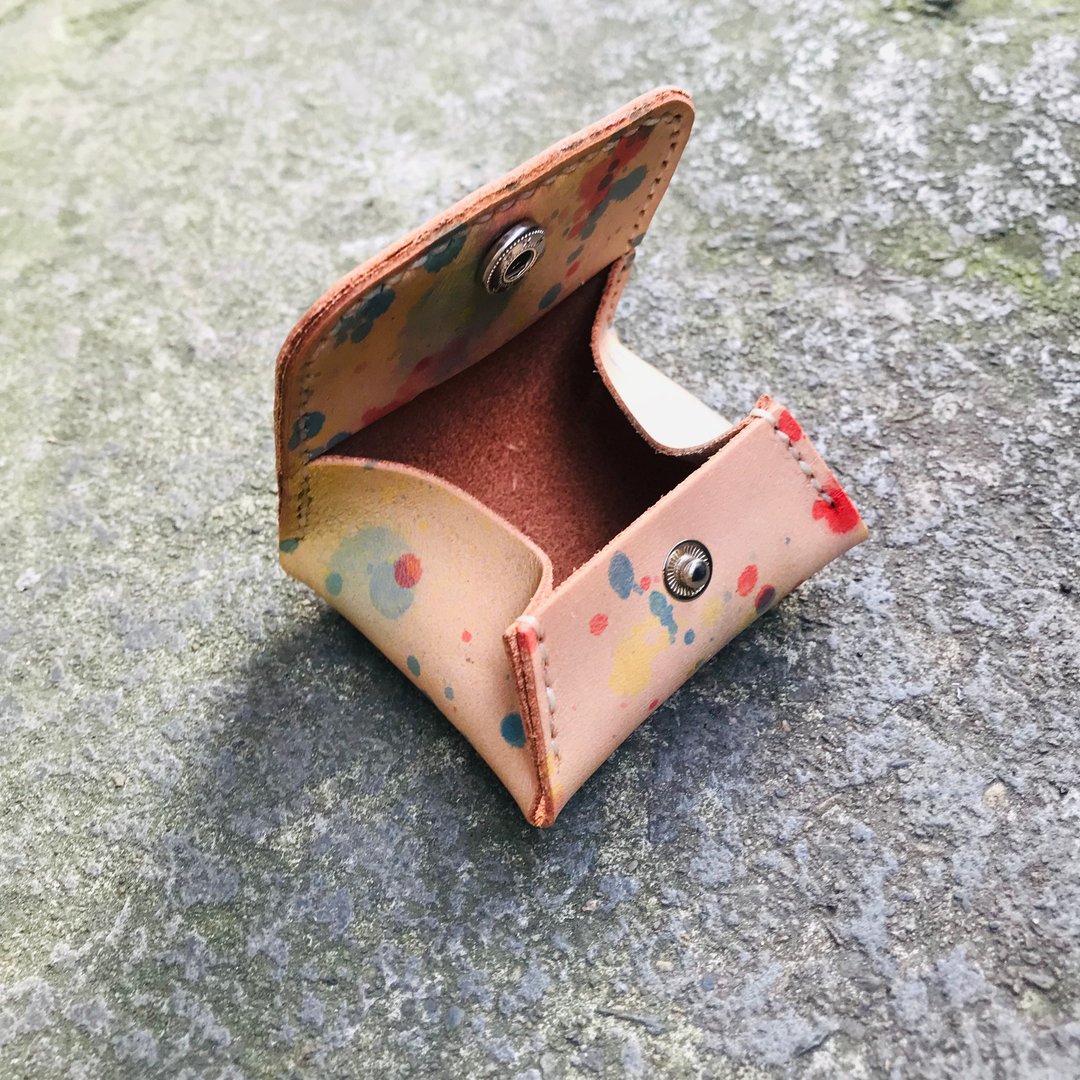 DIY 课程 教学 真皮零钱包 植鞣革 手作 桃园 - 皮件 - 真皮 