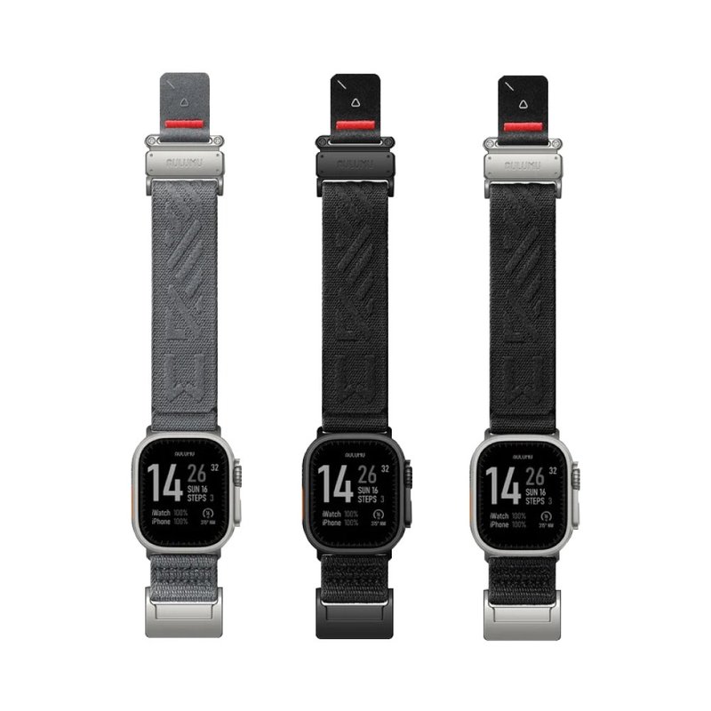 【AULUMU】C03 钛合金磁吸瞬扣表带 for Apple Watch - 表带 - 其他材质 