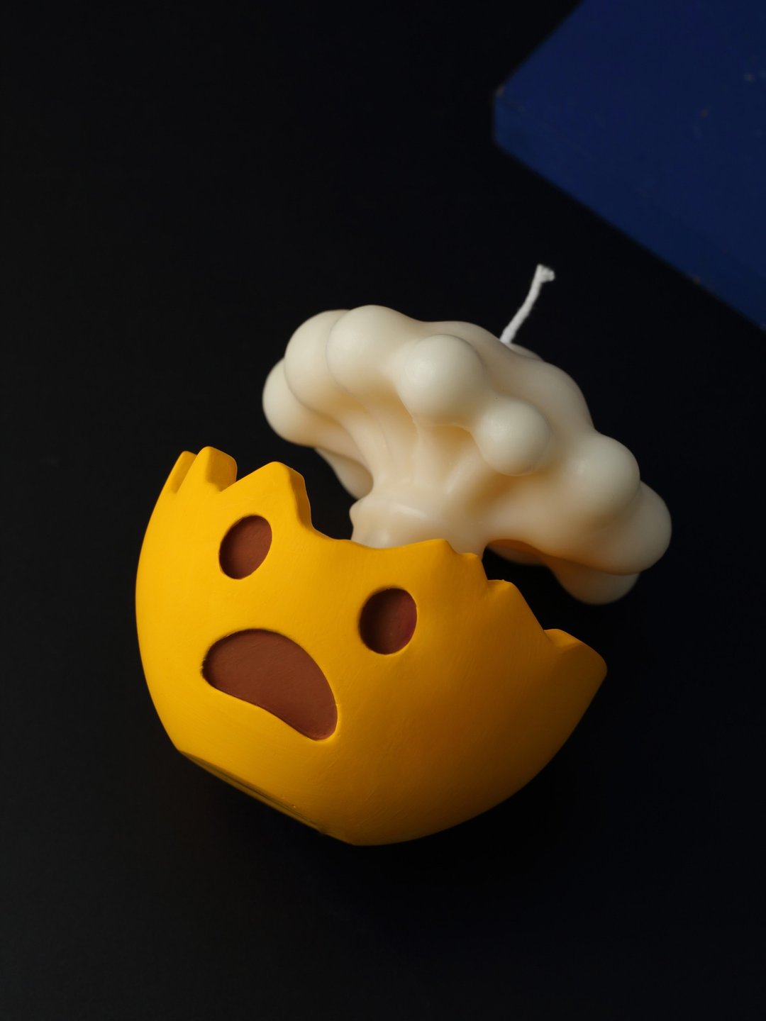 炸飞脑壳 emoji 搞怪香氛蠟燭礼盒 - 蜡烛/烛台 - 蜡 