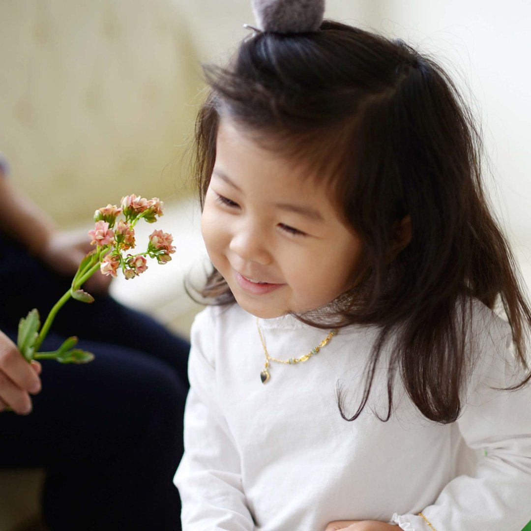 【小银河】Choker颈链-小孩版(安全磁扣) | 纪念刻印 定制化 礼物 - 婴儿饰品 - 宝石 