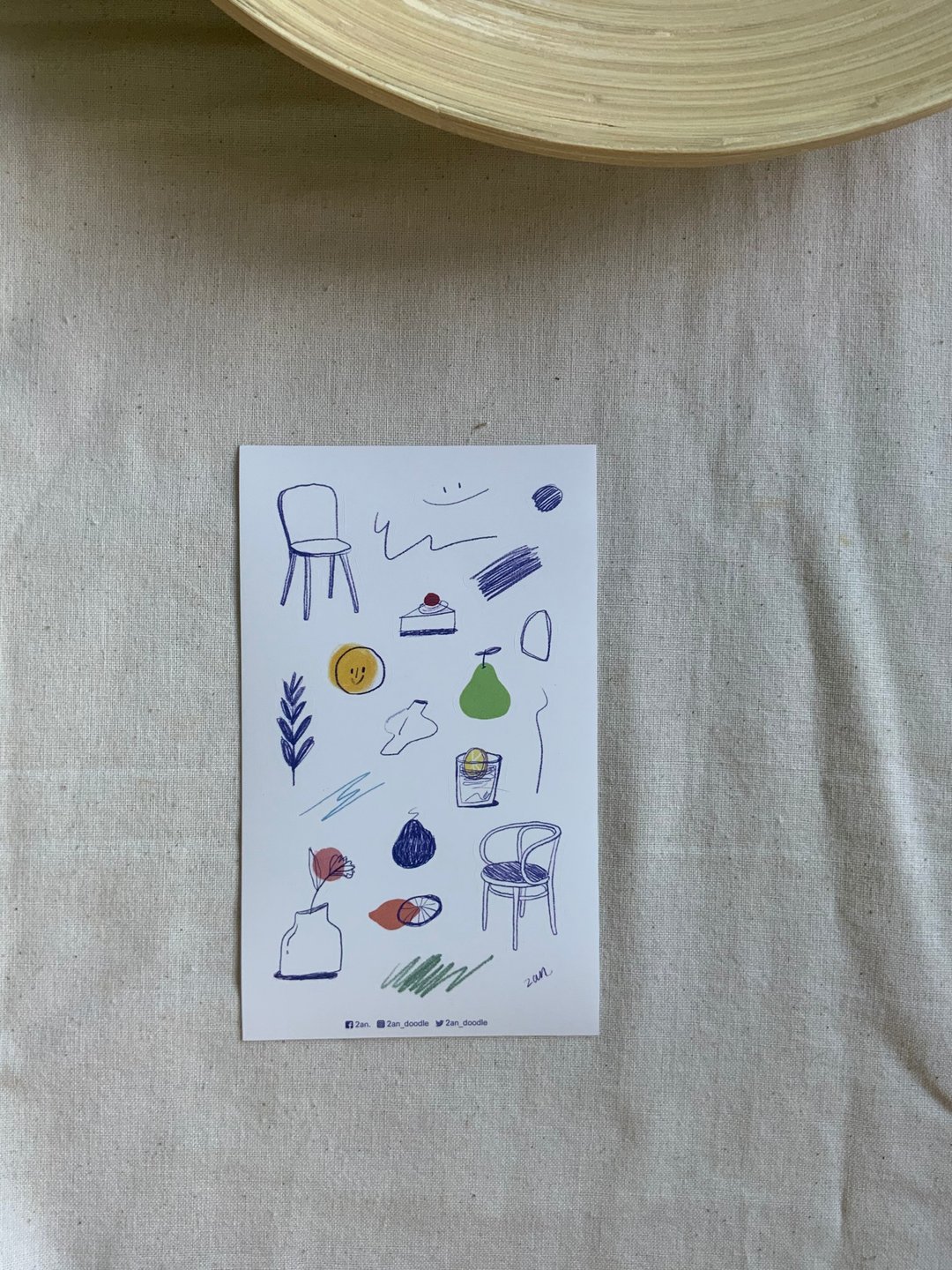 Sticker : Lifestyle - 贴纸 - 纸 