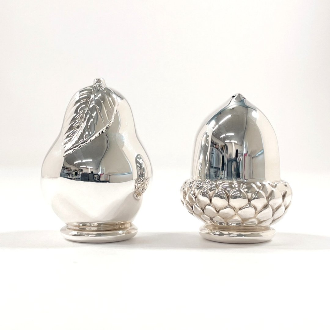 蒂芙尼 TIFFANY&Co. 调味容器盐和胡椒 2 件套银925 厨房用品复古 - 其他 - 纯银 银色