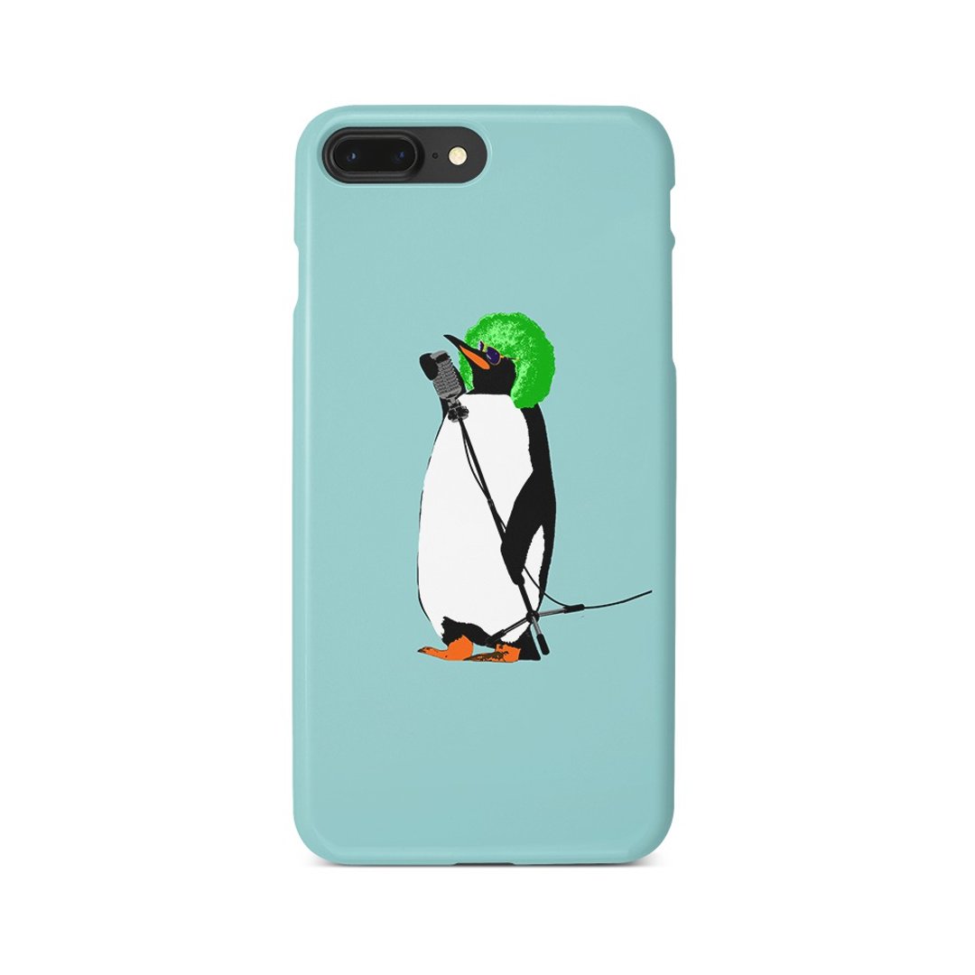 iPhone case / pop star - 手机壳/手机套 - 塑料 蓝色