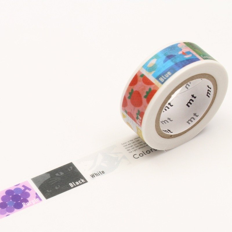 mt for kids 和纸胶带【色彩 (MT01KID028)】 - 纸胶带 - 纸 多色