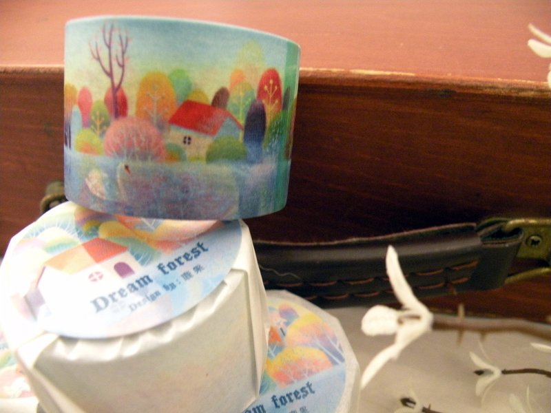 独家代理Ｉ田小宝的星空Ｉ《梦想森林Dream Forest》 - 纸胶带 - 纸 