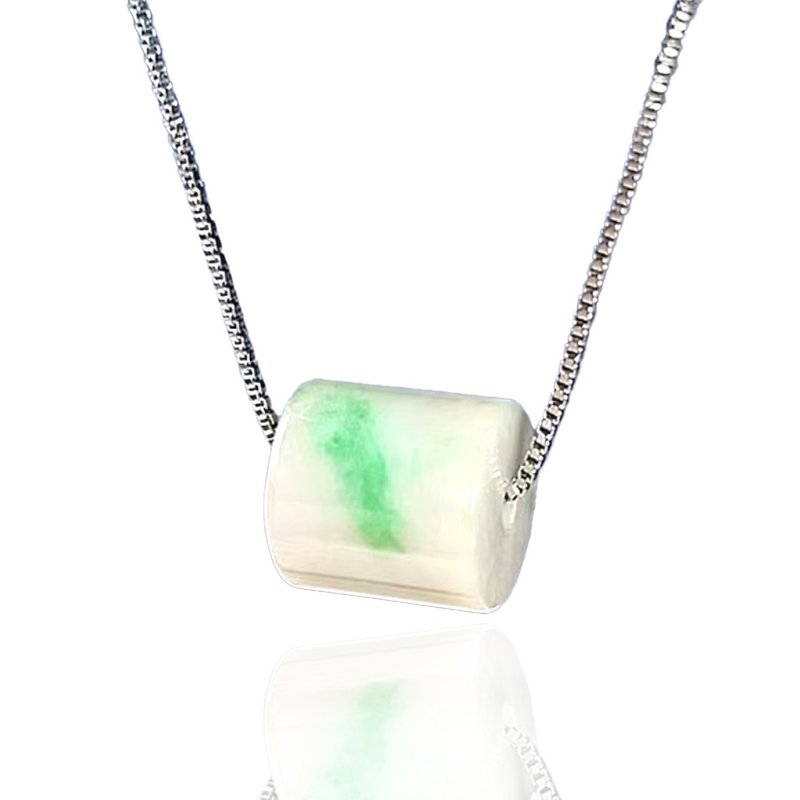 【万事亨通】飘阳绿翡翠路路通项链 | 天然缅甸玉翡翠A货 | 送礼 - 项链 - 玉石 绿色