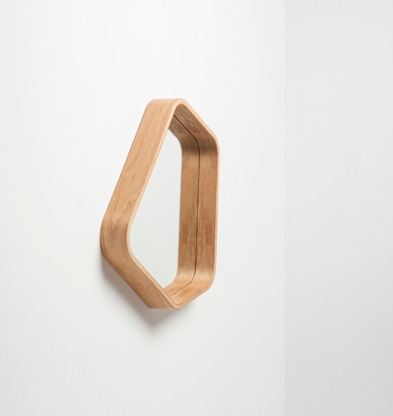 Pentangle 木质五角镜│白橡木 - 其他家具 - 木头 卡其色