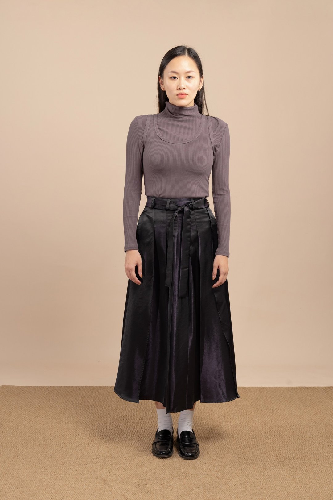 双层针织打底 Fine silk jersey - 女装背心 - 其他材质 蓝色