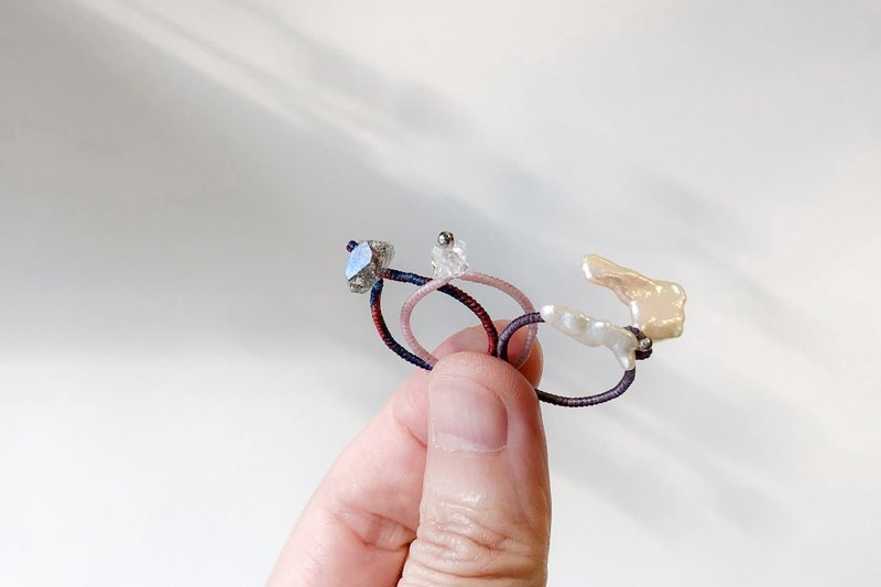 编织工作坊 - 戒指 Macrame Ring Workshop - 编织/羊毛毡/布艺 - 聚酯纤维 