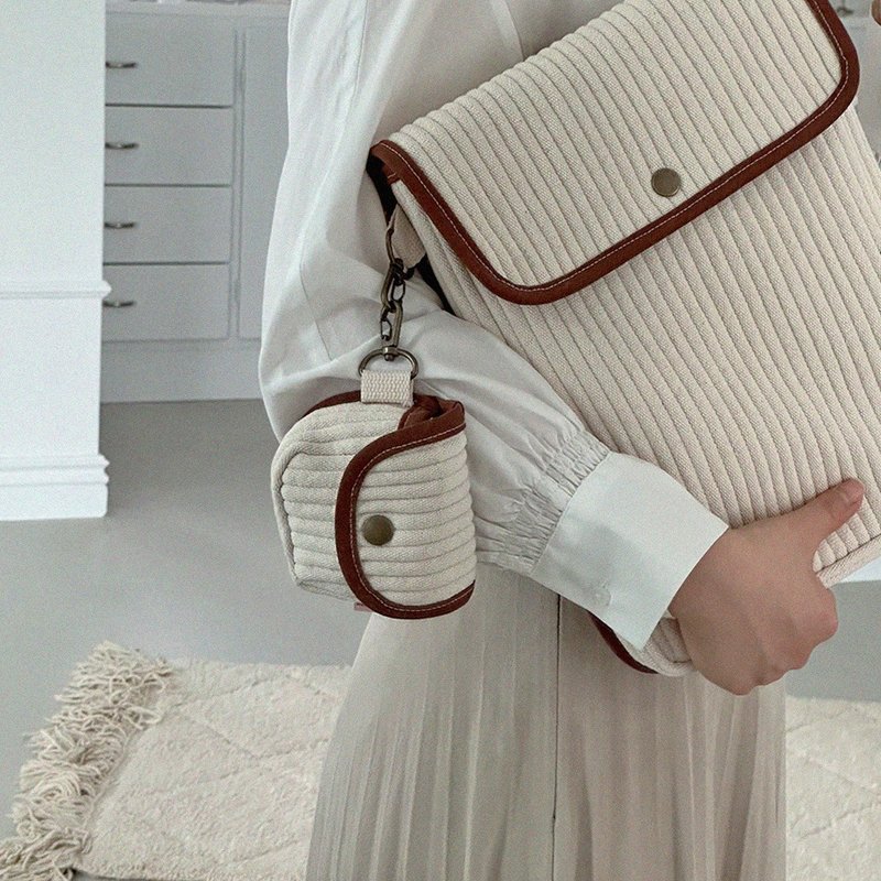 平板 iPad 笔电收纳包 保护套 _ 面包 - 平板/电脑保护壳 - 棉．麻 多色