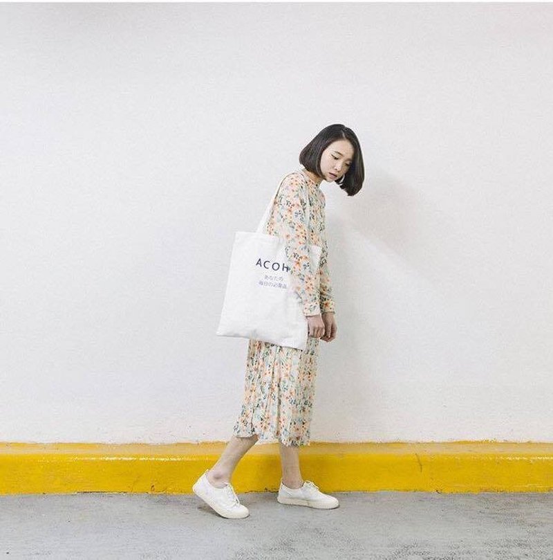 ACOHI ES BAG - 手提包/手提袋 - 其他材质 白色