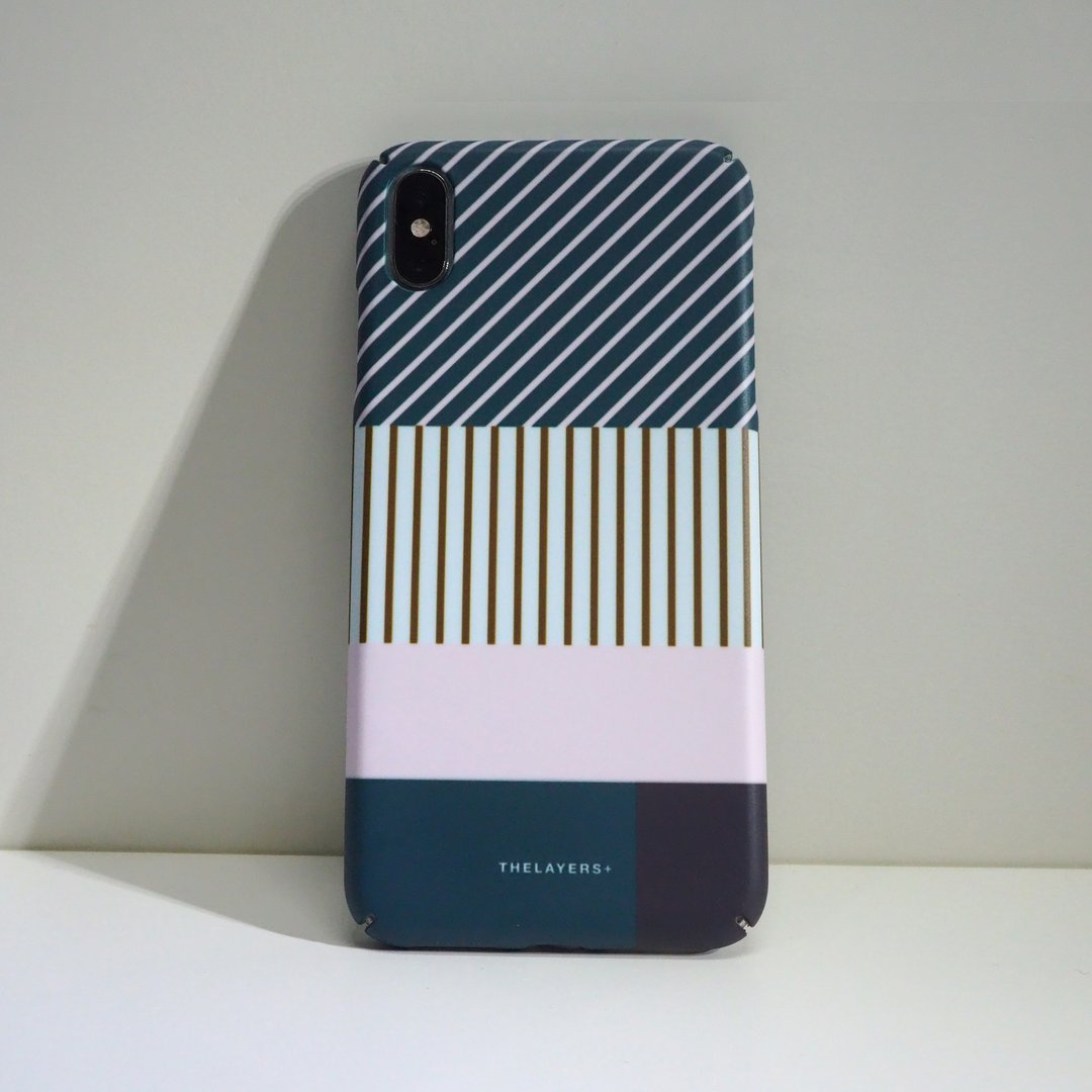 定制化印名字 | 条纹撞色 ALISON Phone case 刻字订制原创手机壳 - 手机壳/手机套 - 塑料 多色
