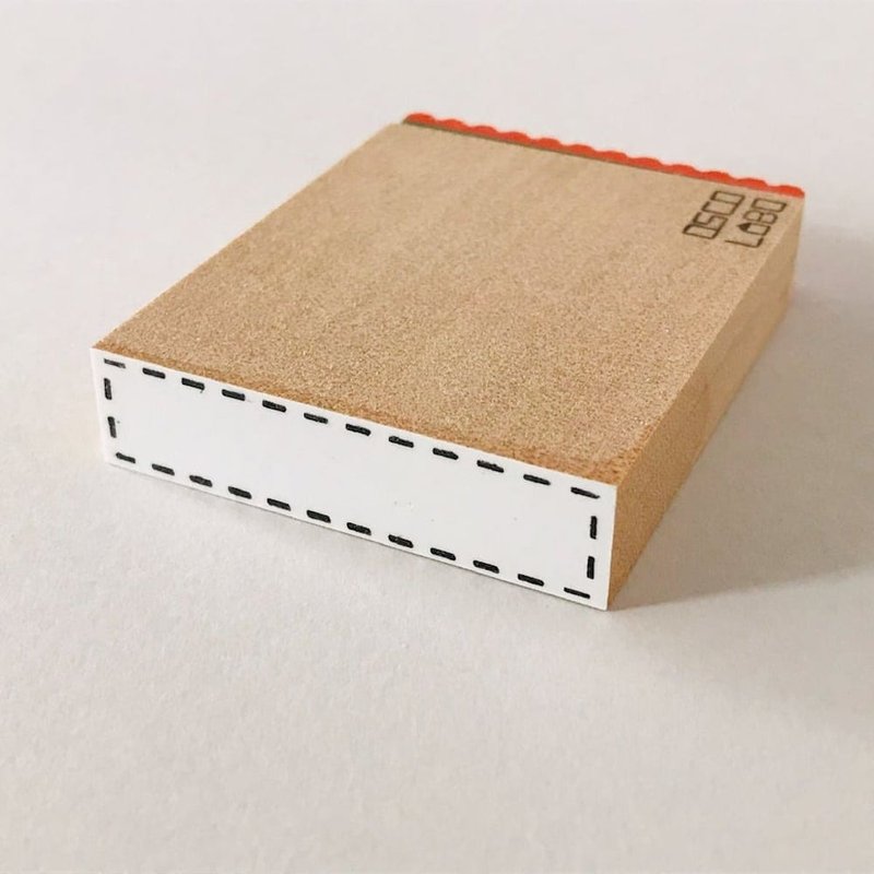 装饰胶带 虚线 【frame tape: dashed】 - 印章/印台 - 橡胶 