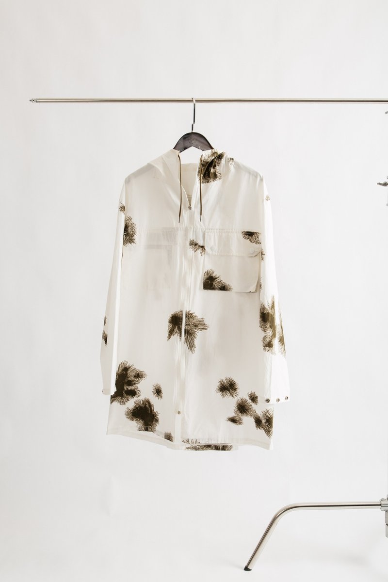 德军雪地PARKA【初恋贩卖所】E185 - 男装外套 - 尼龙 白色