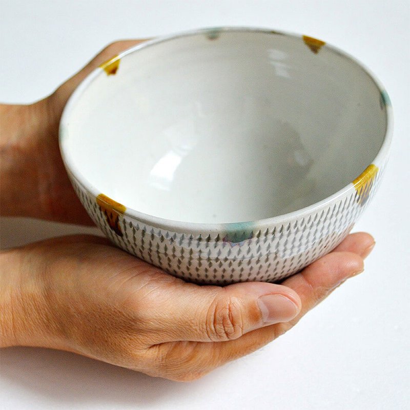 小石原烧 小石原烧 Sansai 飞机碗碗丸田窑 - 碗 - 陶 咖啡色