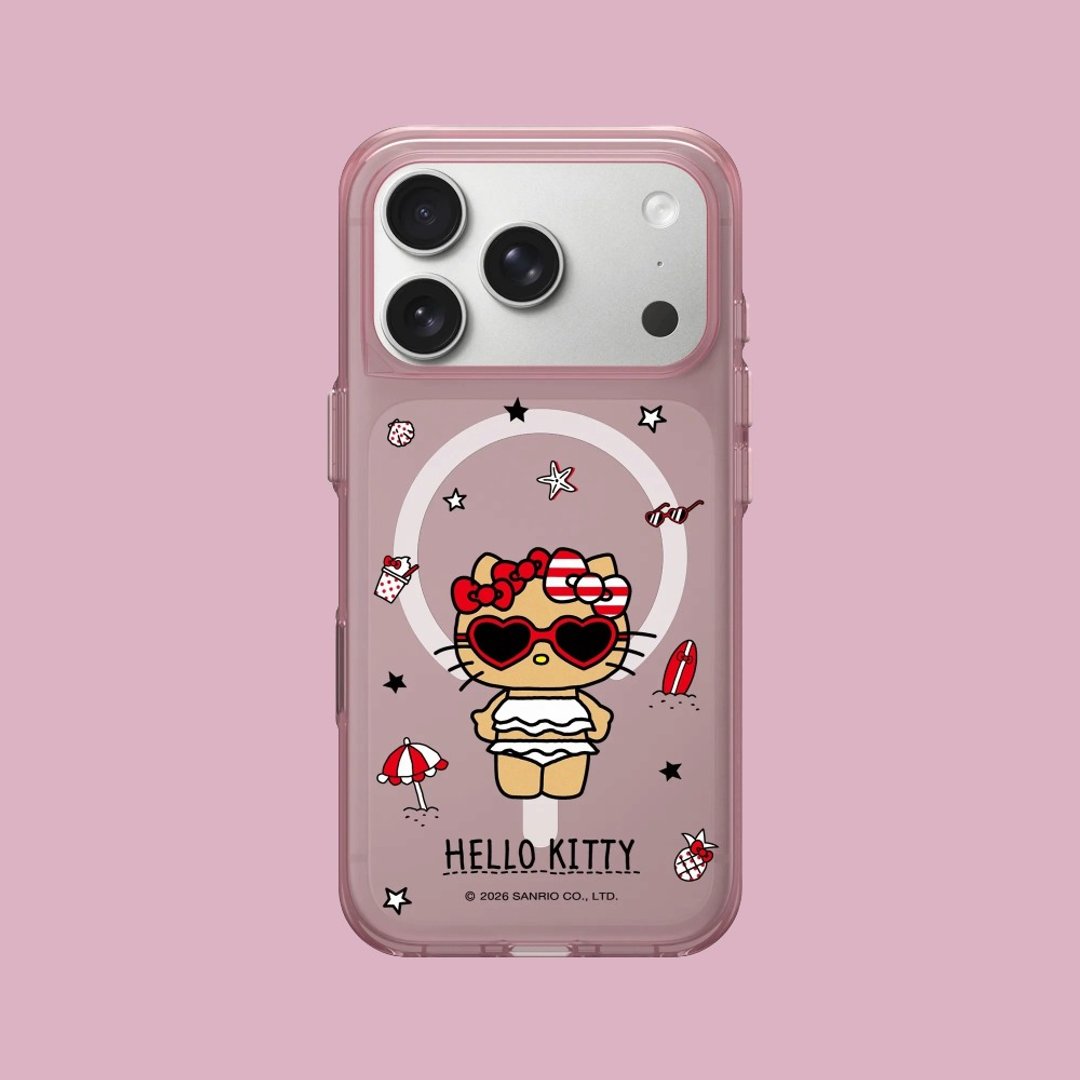 犀牛盾 Clear 透明磁吸手机壳∣Hello Kitty/爱心墨镜 for iPhone - 手机壳/手机套 - 塑料 多色