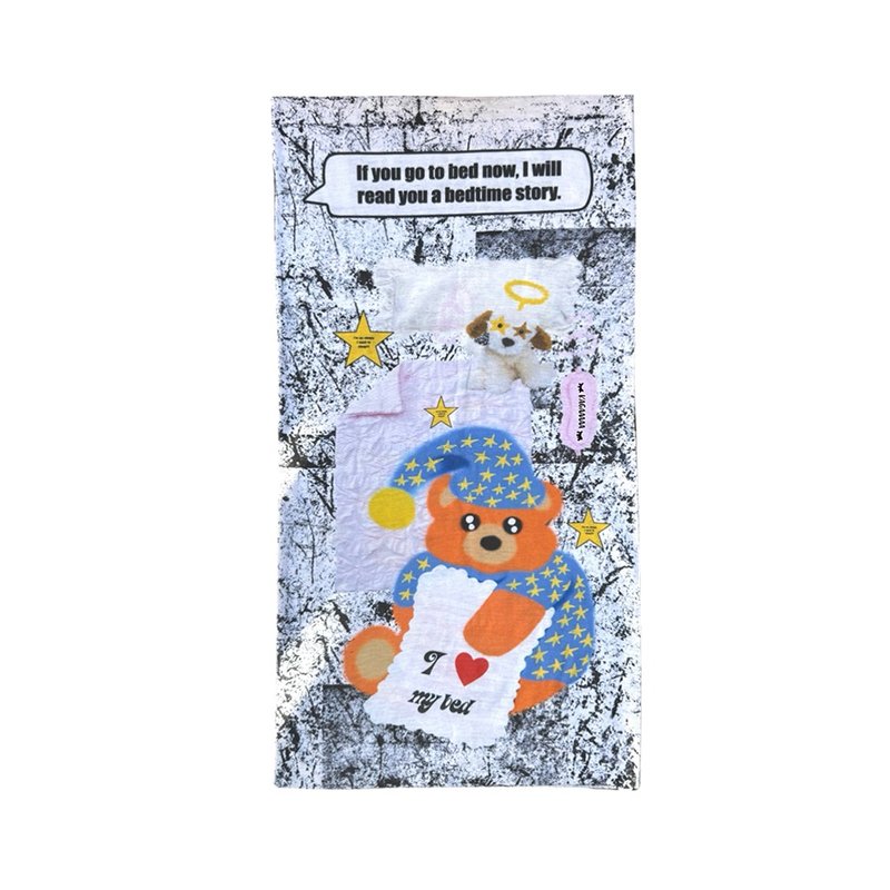 I Love my bed无缝套头高弹头巾 - 发饰 - 其他材质 白色