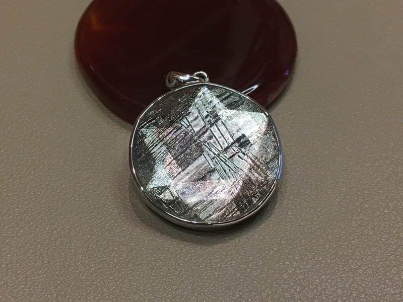 瑞典天铁陨石吊饰 27mm - 吊饰 - 水晶 