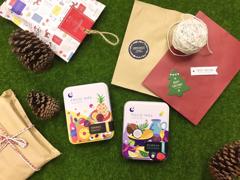 圣诞礼物包装版-软糖3入组(限量) - 零食/点心 - 新鲜食材 多色