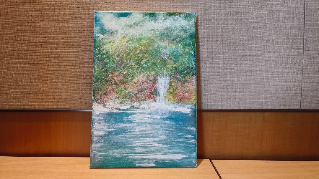 无框画/疗愈画/风景画/压克力水彩画/装饰画/挂画 - 海报/装饰画/版画 - 棉 