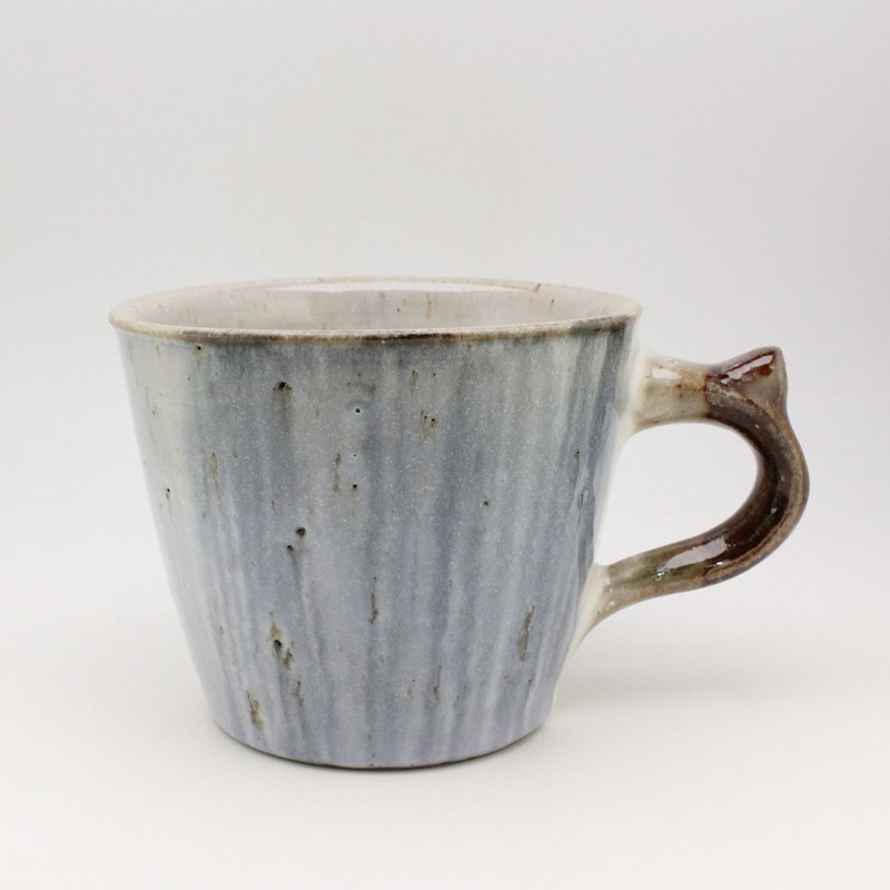 湖水系列-亮面釉蓝彩手工马克杯 咖啡杯 茶杯 陶瓷 - 其他杯子 - 陶 