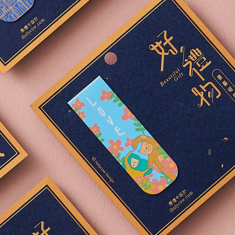 缤纷系列书签磁铁-LOVE - 书签 - 其他材质 蓝色