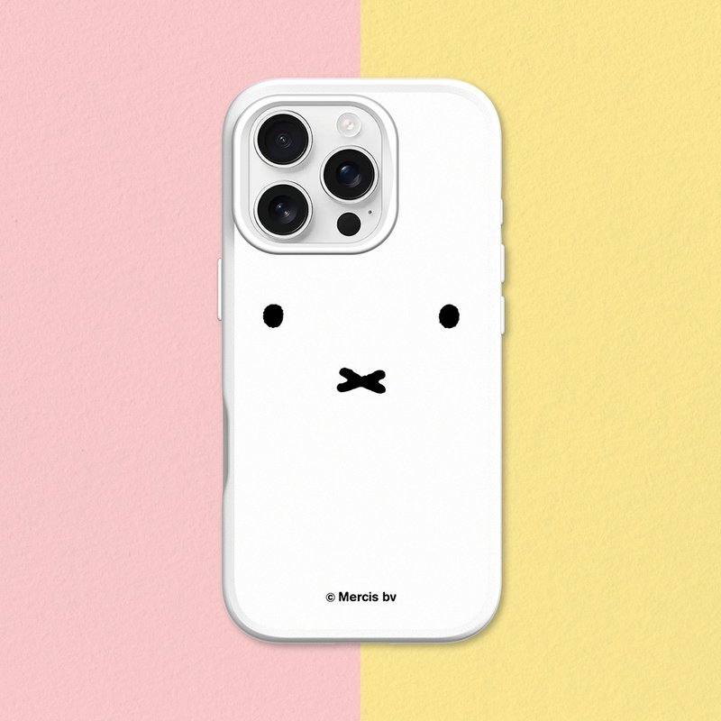 【Pinkoi x miffy】SolidSuit经典防摔背盖手机壳-靠近Miffy - 手机配件 - 塑料 多色