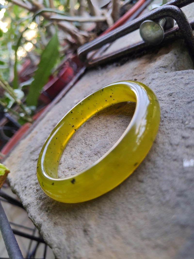 Miss feng天然-黄金玉袖玉手镯 - 手链/手环 - 玉石 