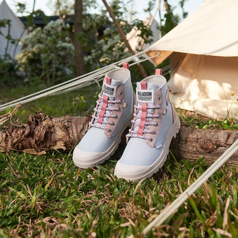 【限量到数】PALLADIUM RETRO HIKER日本限定配色防水靴77320-4 - 女款休闲鞋 - 其他材质 多色