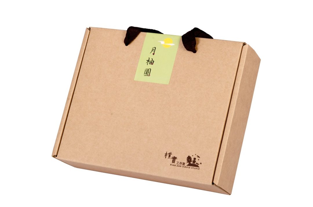月柚圆中秋礼糖-四格组礼盒【朴实工作室】中秋礼盒送礼首选 - 零食/点心 - 新鲜食材 绿色