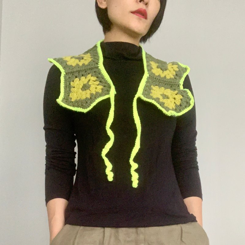 手工制围领、围巾、领巾 - 绿 *Christmas Gift Wrapping - 其他 - 压克力 绿色