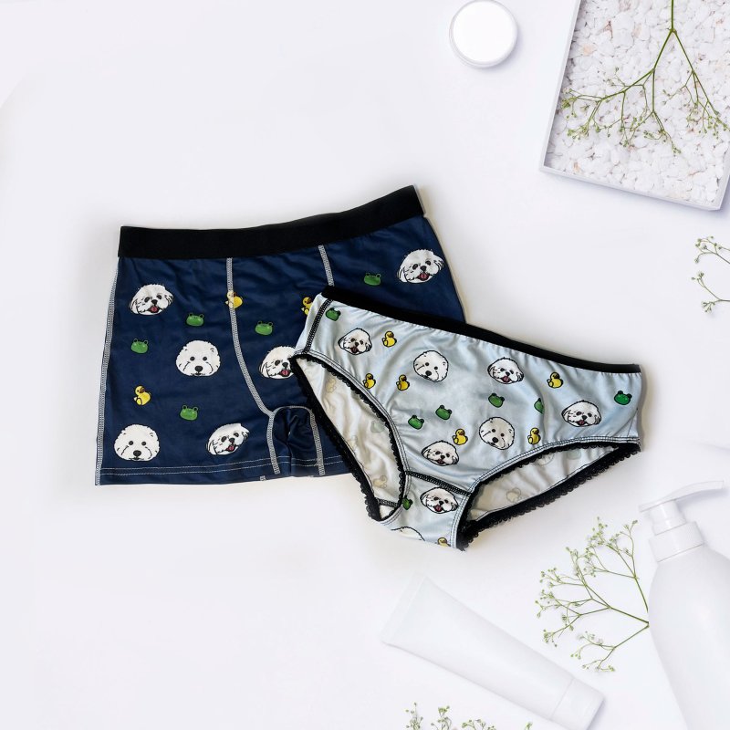 客制化情侣内裤 - 居家服/睡衣 - 其他人造纤维 多色