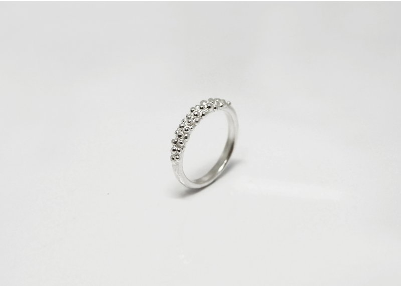 No.203 BAPTISM OF FUNGUS RING 菌群的洗礼 - 925纯银 - 戒指 - 其他金属 银色