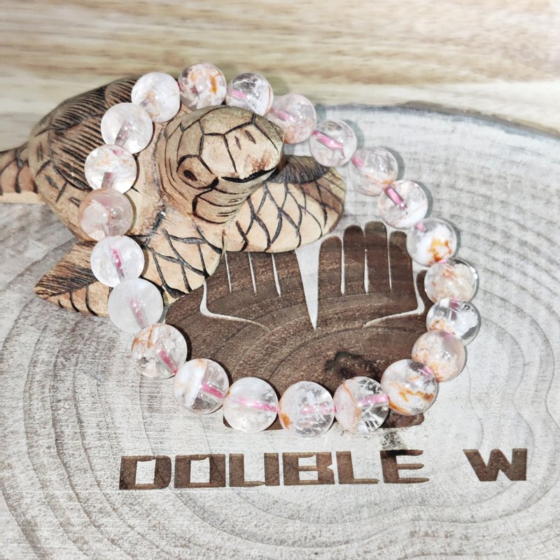 【订制品】 雪花幽灵 晶透 樱花幽灵 冰飘 7-14mm  巴西 天然水晶 - 手链/手环 - 水晶 