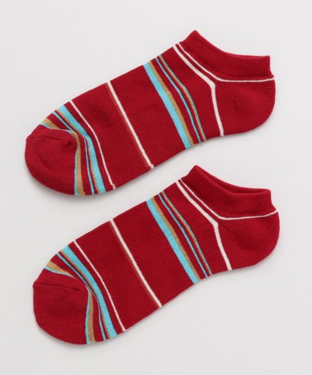 Sedona Stripe Ankle Socks 23～25cm - 袜子 - 其他材质 