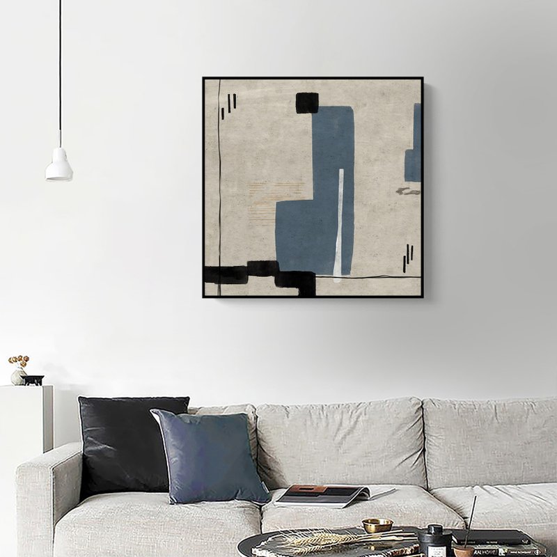 几何遐想  | 艺术微喷 | 挂画 - 海报/装饰画/版画 - 木头 