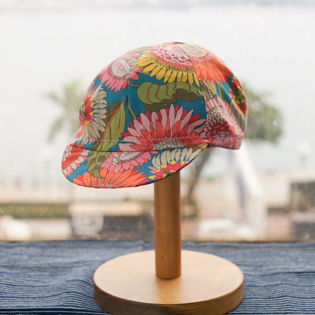 手工单车小帽 | LIBERTY 英国印花布 香港本土品牌 手工制 - 自行车/周边 - 棉 多色