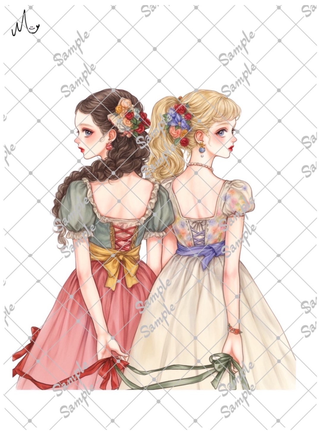 原创人物贴纸 8月新品 - 贴纸 - 纸 
