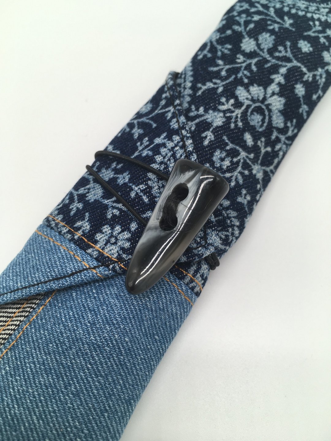 Denim Patchwork Straw Case Cutlery Case 牛仔布 饮管套 餐具套 - 环保吸管 - 棉 