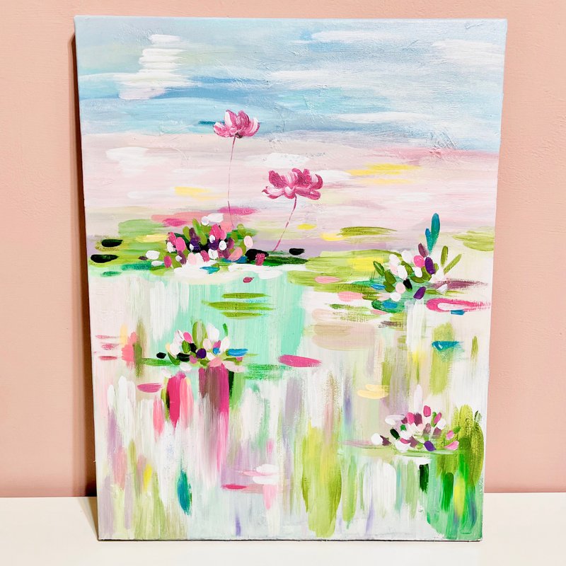 原创纯手绘肌理画【舞会】 - 摆饰 - 其他材质 多色